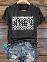 Amen Trust In The Lord Retro Christian Religious Bible Verse Jesus T-Shirt Black / S