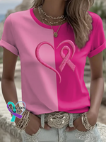 Breast Cancer Awareness T shirt Multicolor / S