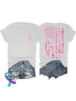 Breast Cancer Awareness T-Shirt White / S