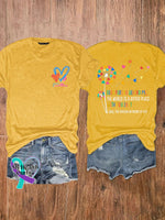 🔥Buy 3 Get 10% Off🔥Women’s Dear Person Behind Me You Matter Printed Tee Yellow / S