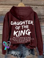 Daughter Of The King Who Is Not Moved By World For My God With Me And Goes Before I Do Fear