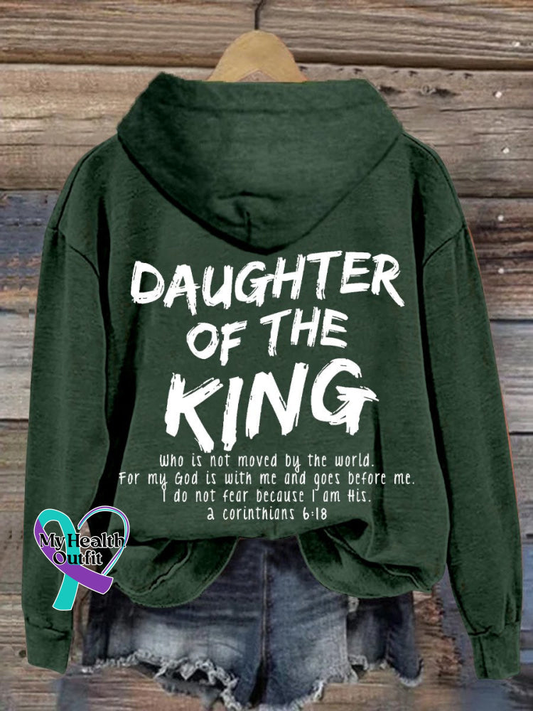 Daughter Of The King Who Is Not Moved By World For My God With Me And Goes Before I Do Fear
