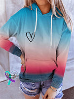 Dear Person Behind Me I Hope Today Doesn’t Suck Lots Of Love Gradient Hoodie