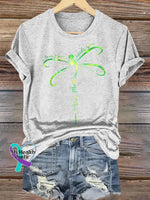 Dragonfly Tomorrow Needs You Mental Health Awareness You Matter T-shirt White / S