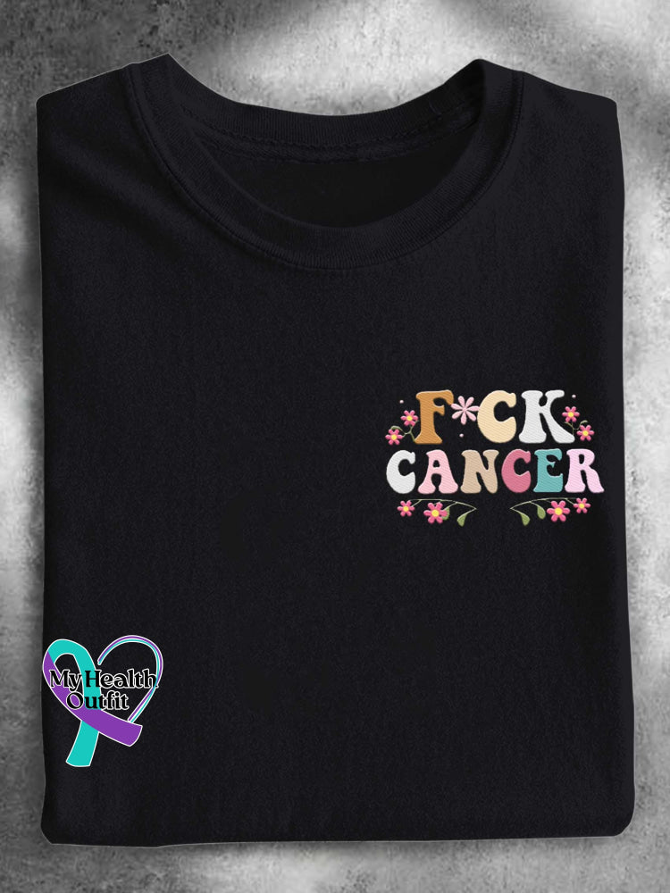 F*ck Cancer T-shirt Black / S