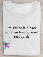 I Can Learn Forward Art Print T-shirt White / S