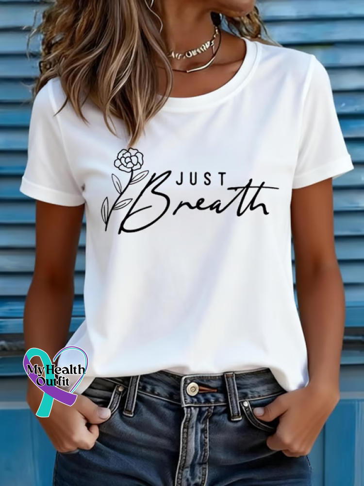 Just Breath T-shirt White / S