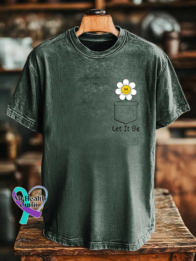 Let It Be T-shirt Green / S