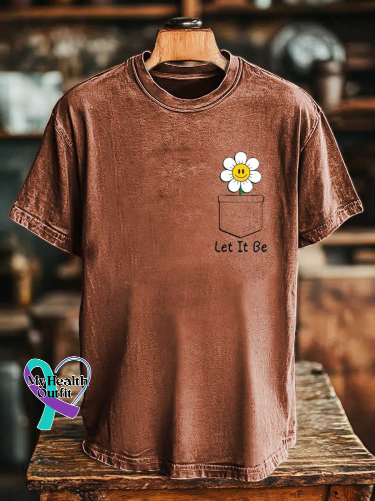 Let It Be T-shirt Orange / S