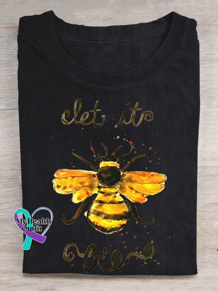 Let It Bee T-shirt Black / S