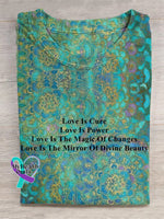 Love Can Heal Everything And Is Infinitely Powerful Green / S