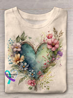 Love Pattern T-Shirt