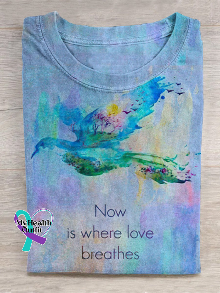 Now Is Where Love Breathes Multicolor / S