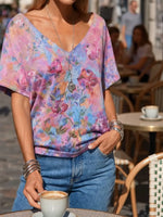 Floral Art Print Shirt, Healing Shirt, Art Gift