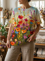 Floral Print T-shirt