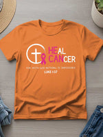 Heal Cancer For With God Nothing Is Impossible Print T- Shirt