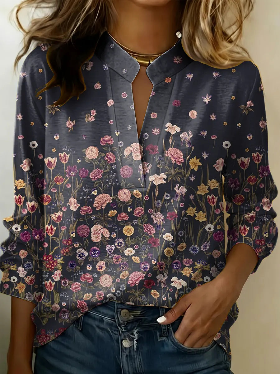 Floral Whispers Shirt, Healing Shirt, Art Gift