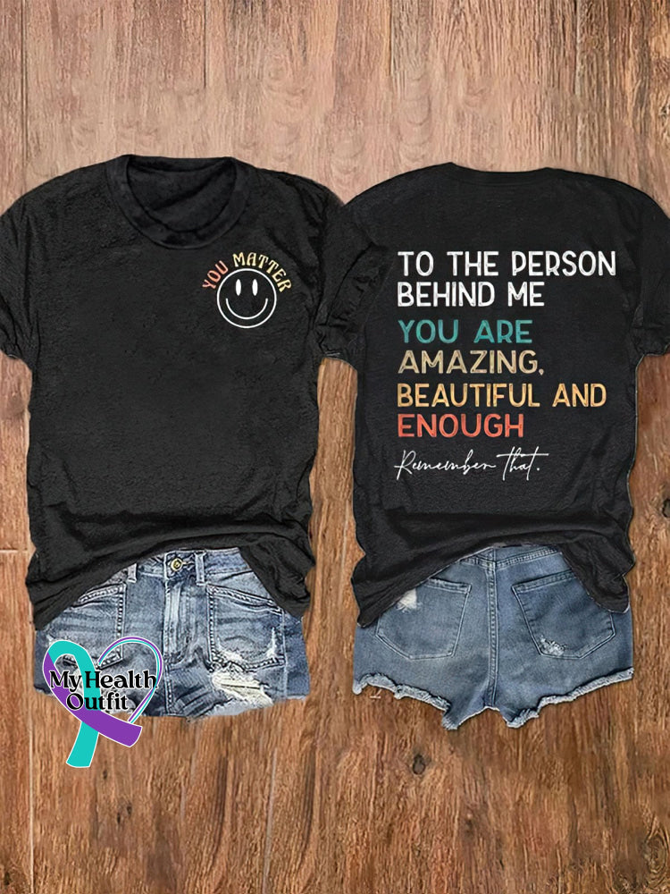 Prevention Of Suicide Awareness Relief Stress Black / S