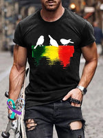 Reggae Retro Casual T-Shirt Men’s / S
