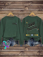 Stay You Matter Suicide Prevention Awareness Casual Sweatshirt Green / S