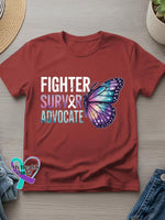 Suicide Awareness Art Print T-shirt Red / S