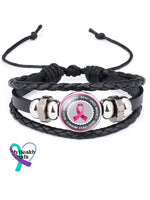 Weaving Pink Ribbon Bracelet (Scalable) Picture 11 / One-Size