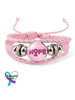 Weaving Pink Ribbon Bracelet (Scalable) Picture 8 / One-Size