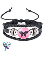 Weaving Pink Ribbon Bracelet (Scalable) Picture 9 / One-Size