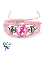 Weaving Pink Ribbon Bracelet (Scalable) Picture10 / One-Size