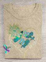 Whisper Wirds of Wisdow Let It Be Dragonfly T-shirt Sand / S