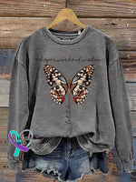 Whisper Words Of Wisdom. Let It Be Casual Sweatshirt Grey / S