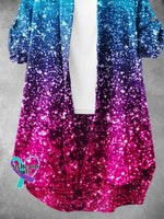 Women’ Gradient Art Print Dress
