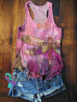 Women’s Dragonfly Tank Top Multicolor / S