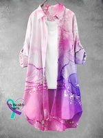 Women’s Gilt Fluid Abstraction Gradient Art Print Dress Muilticolor / S