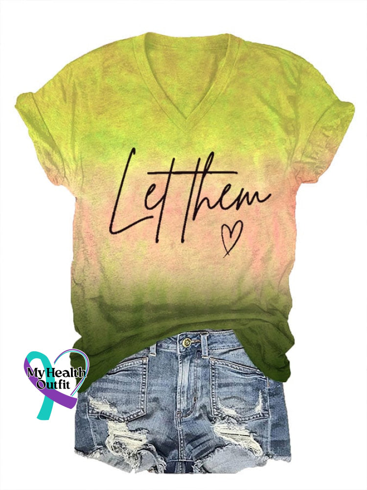 Women’s Let Them Misunderstand You Keep Shining Print T-Shirt Picture 6 / S