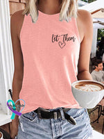 Women’s Let Them Print Casual Tank Top