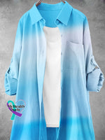 Women’s Sky Gradient Art Print Dress