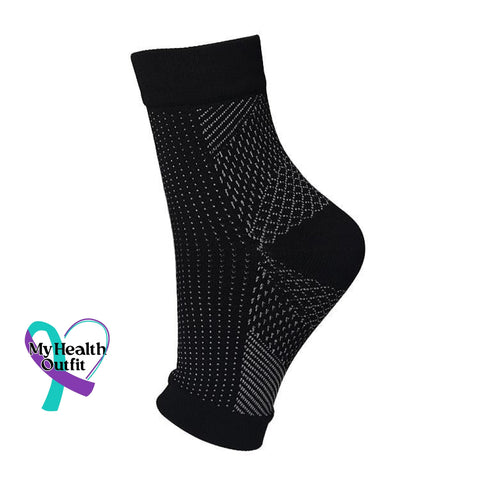 [50% Off] Stunor Dr.neuropathy Socks Black&White / S/M(34-39)