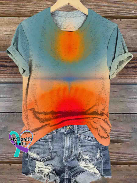 Abstract Art T-shirt Multicolor / S