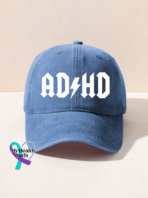 Adhd Print Hats Blue / Onesize