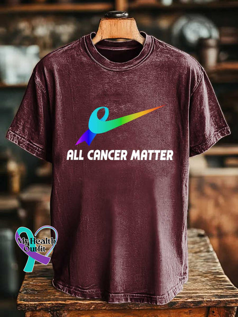 ALL CANCER MATTER T-shirt Red / S