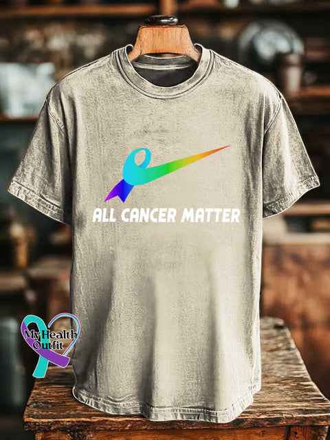 ALL CANCER MATTER T-shirt Sand / S