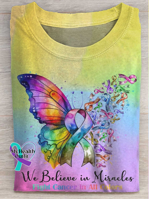 All Cancers Awareness T-shirt Multicolor / S