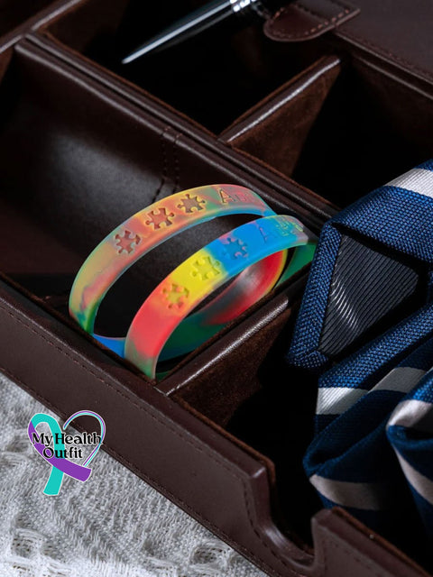 Autism Awareness Silicone Bracelet Wristbands