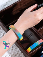 Autism Awareness Silicone Bracelet Wristbands