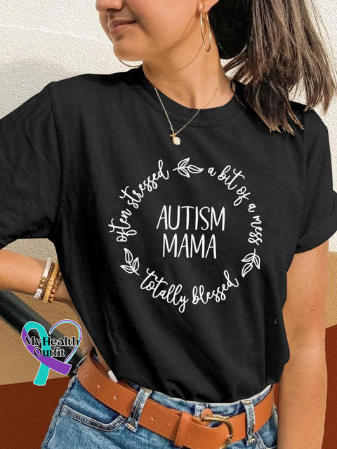 Autism Awareness T-Shirt Black / S