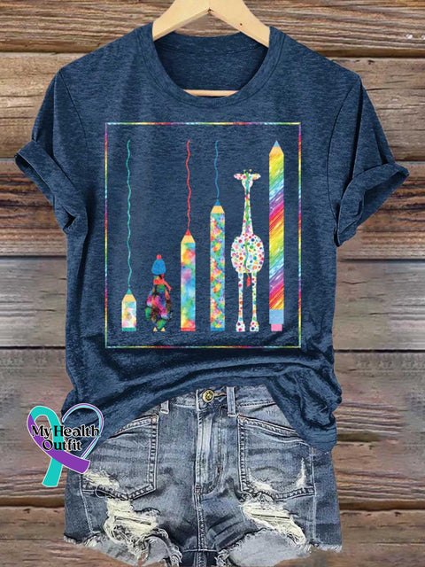 Autism Awareness T-shirt Blue / S