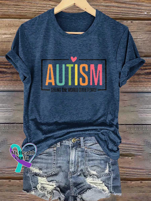 Autism Awareness T-shirt Orange / S