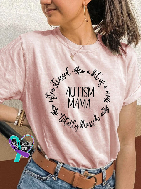 Autism Awareness T-Shirt Pink / S
