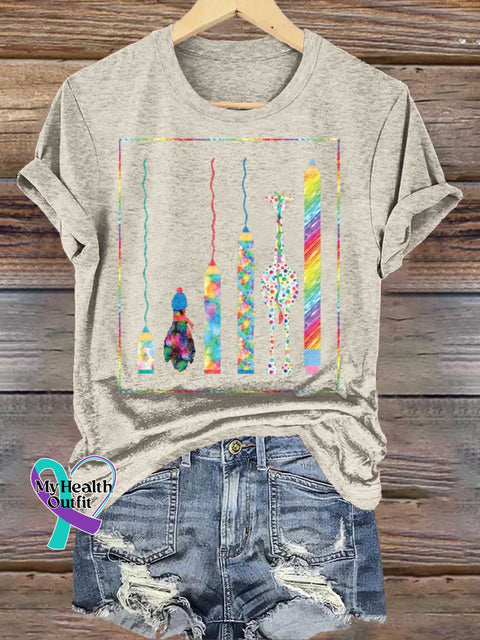 Autism Awareness T-shirt Sand / S